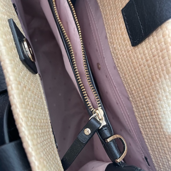 Kate Spade Olive Drive Straw Brigette Bag - Picture 13 of 14